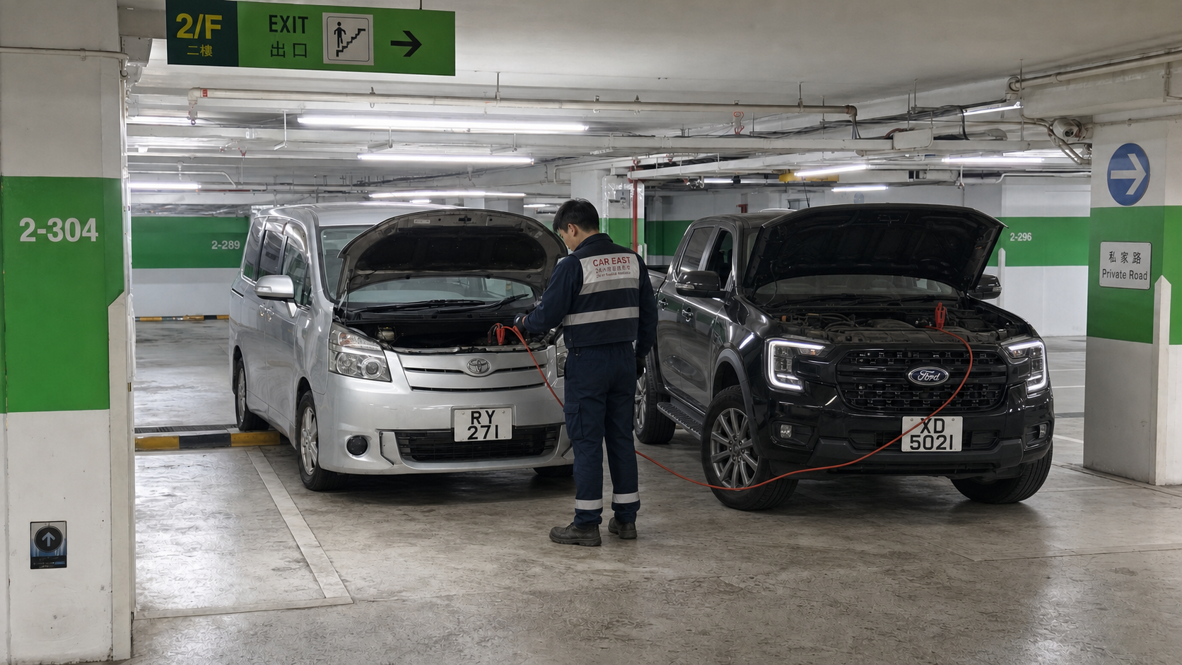 搭電救援 香港